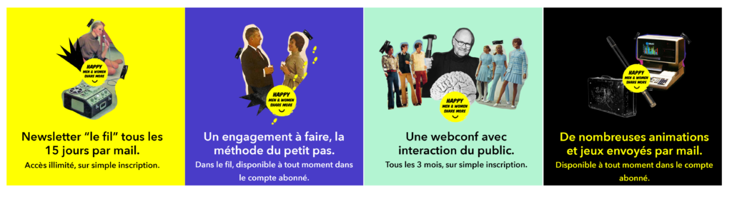 newsletter le fil, engagement, webconf, animations